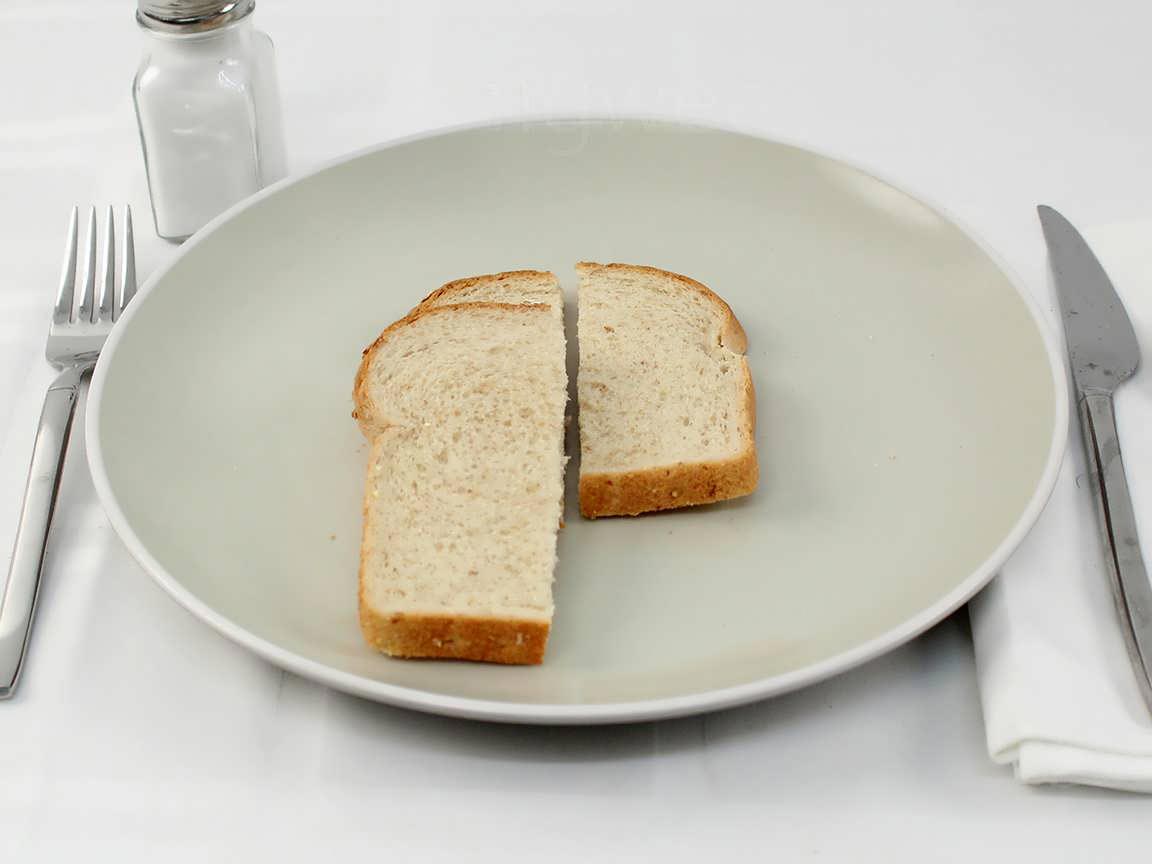 Calories in 3 piece(s) of Ancient Grains Spelt Bread