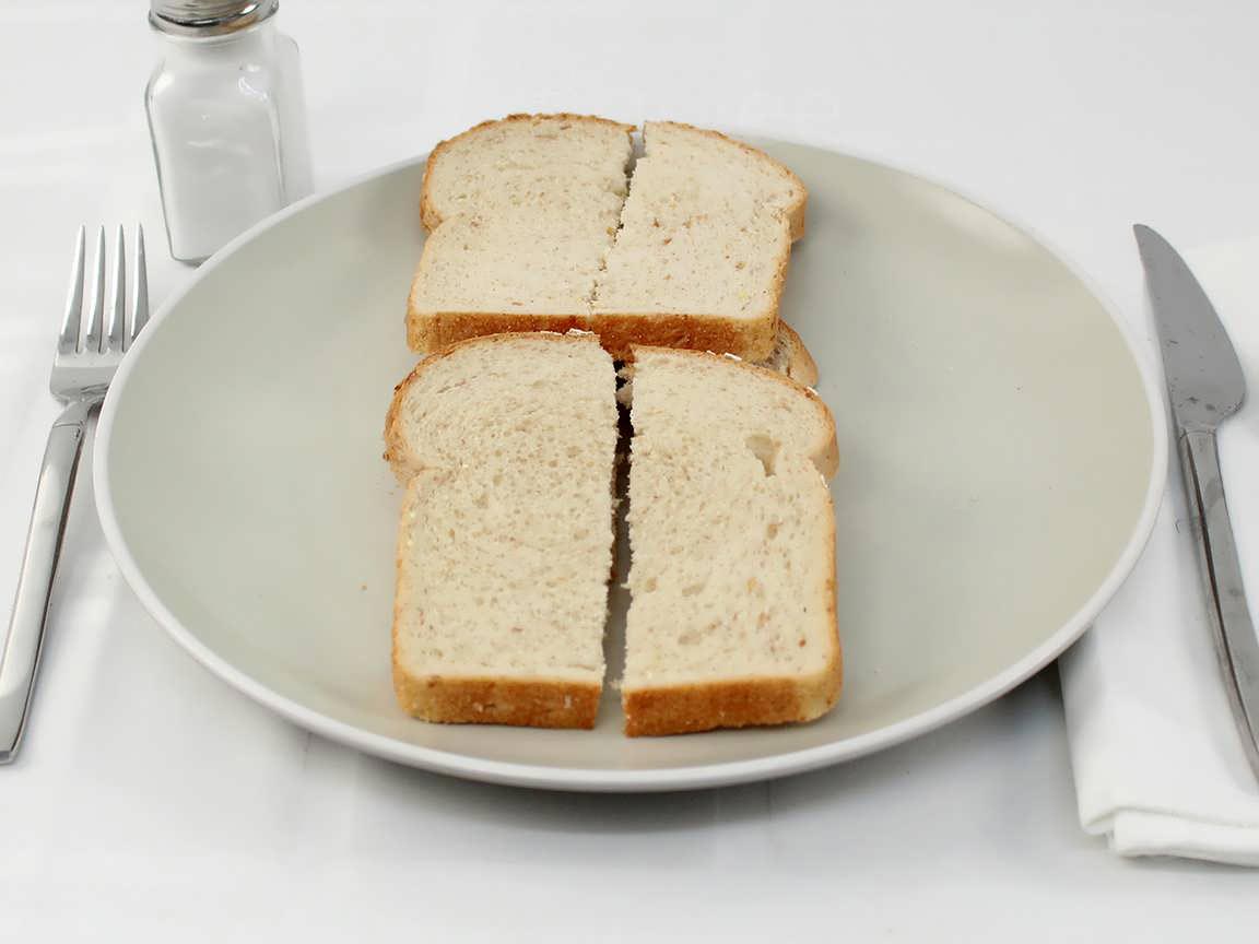 Calories in 6 piece(s) of Ancient Grains Spelt Bread