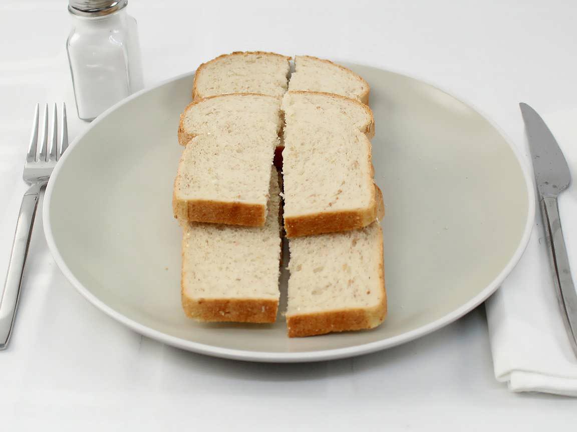 Calories in 8 piece(s) of Ancient Grains Spelt Bread