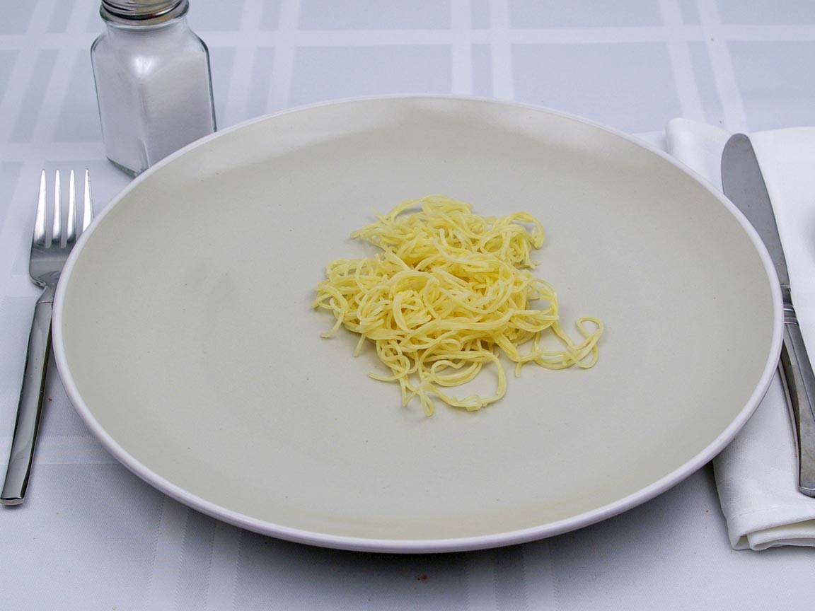 Calories in 56 grams of Angel Hair Pasta - Plate
