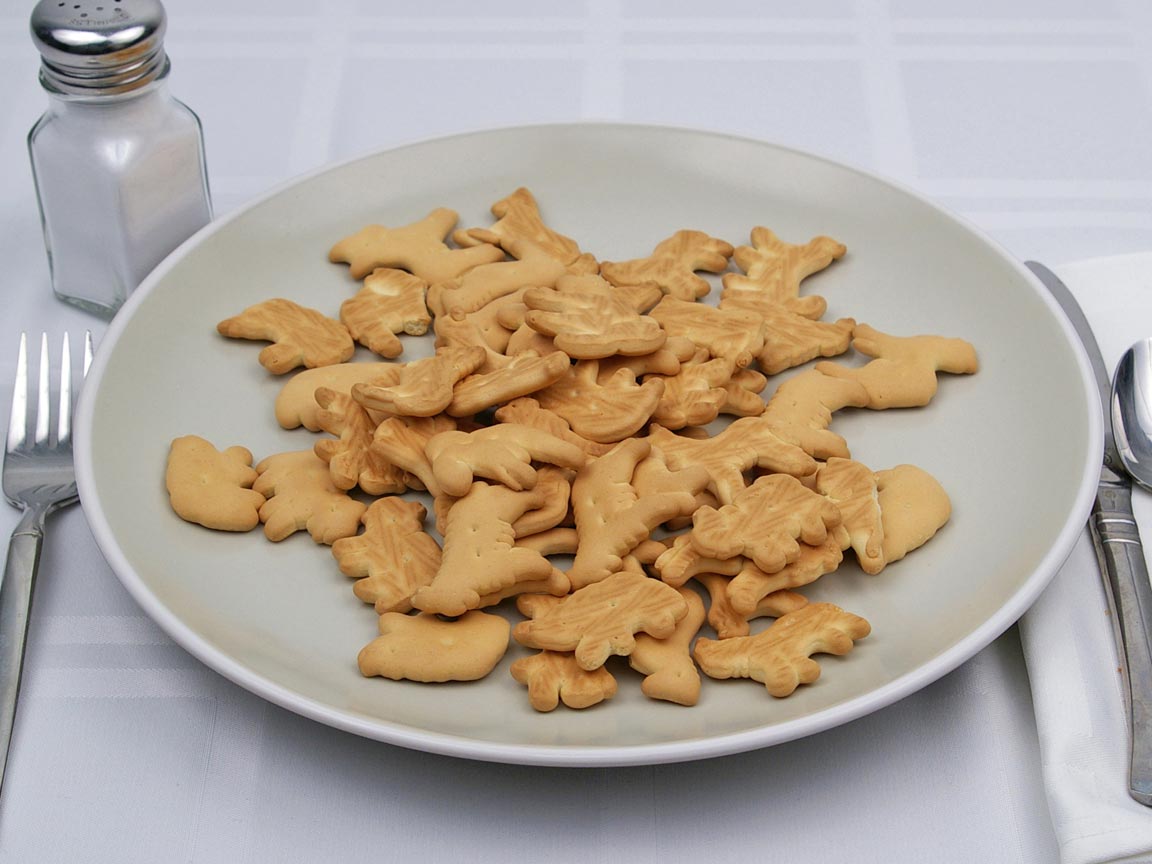 Calories in 52 cookie(s) of Animal Crackers Cookie