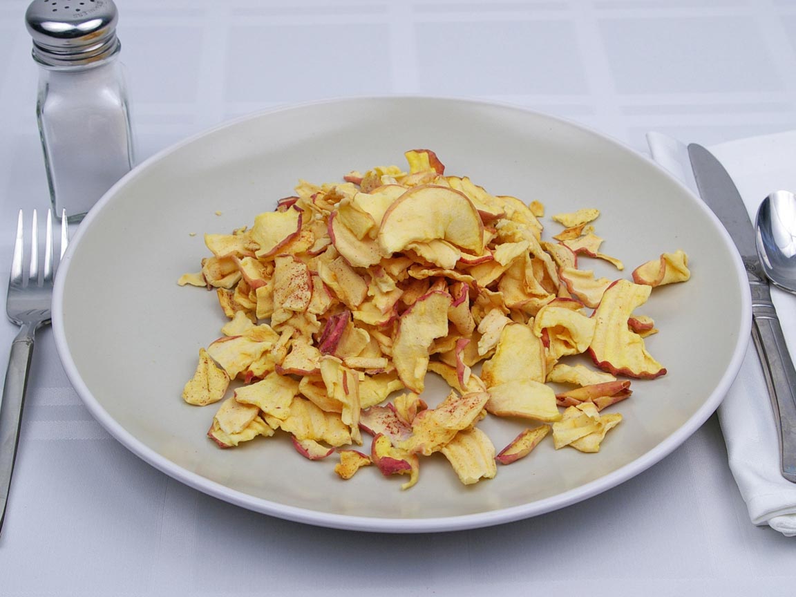 Calories in 63 grams of Apple Chips