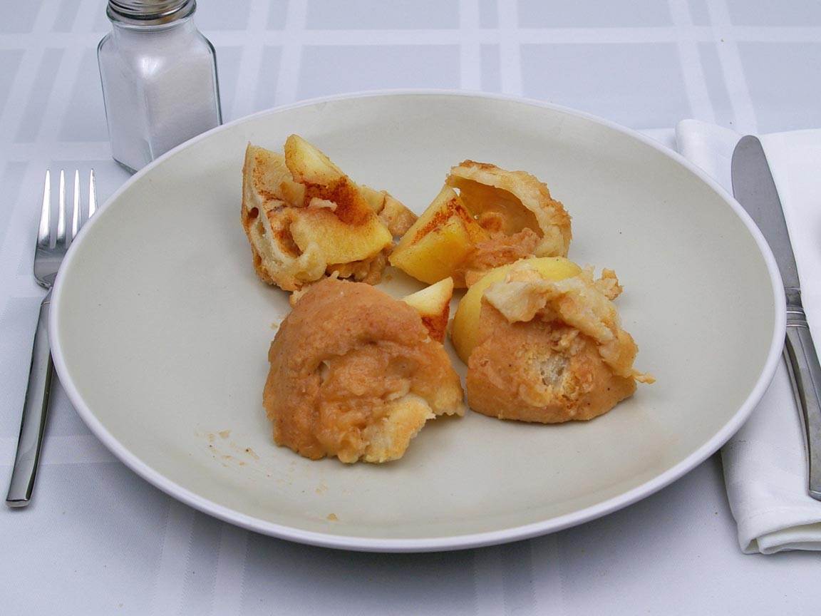 Calories in 1 dumpling(s) of Apple Dumpling