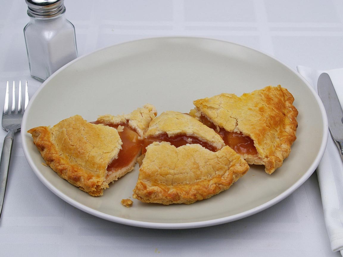 Calories in 0.5 pie(s) of Apple Pie - Avg