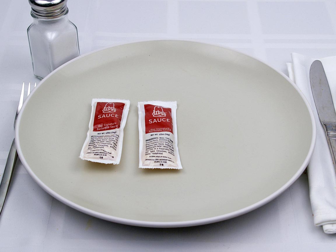 Calories in 2 packet(s) of Arby's  - Arby's Sauce