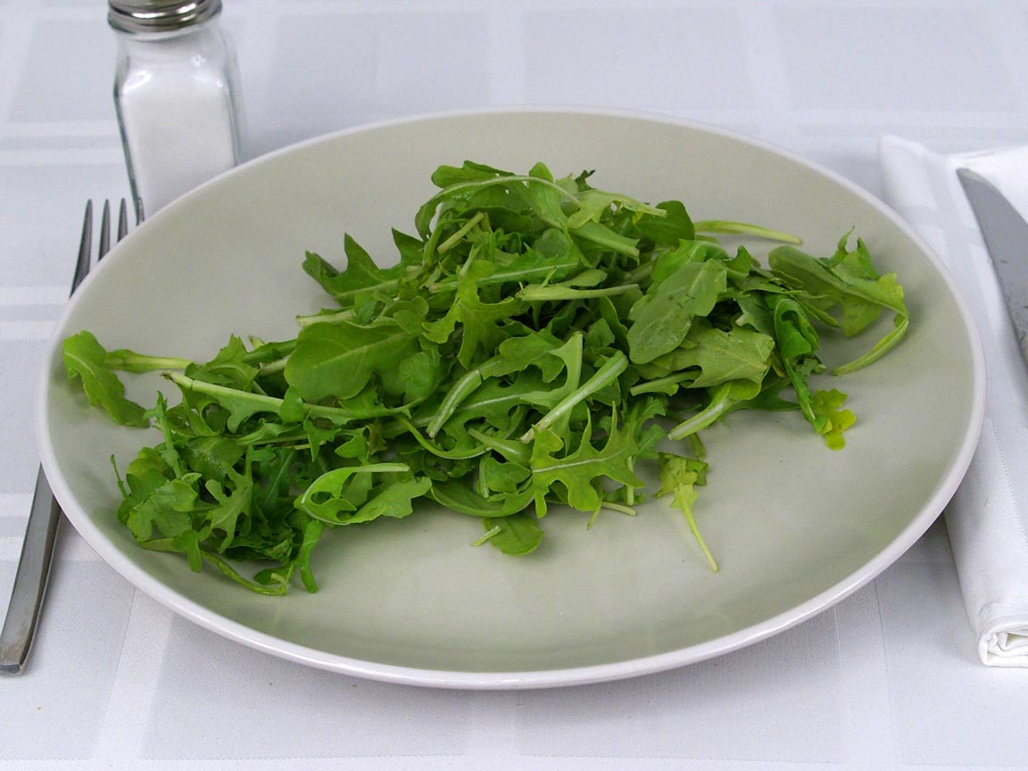 Calories in 2 cup(s) of Baby Arugula