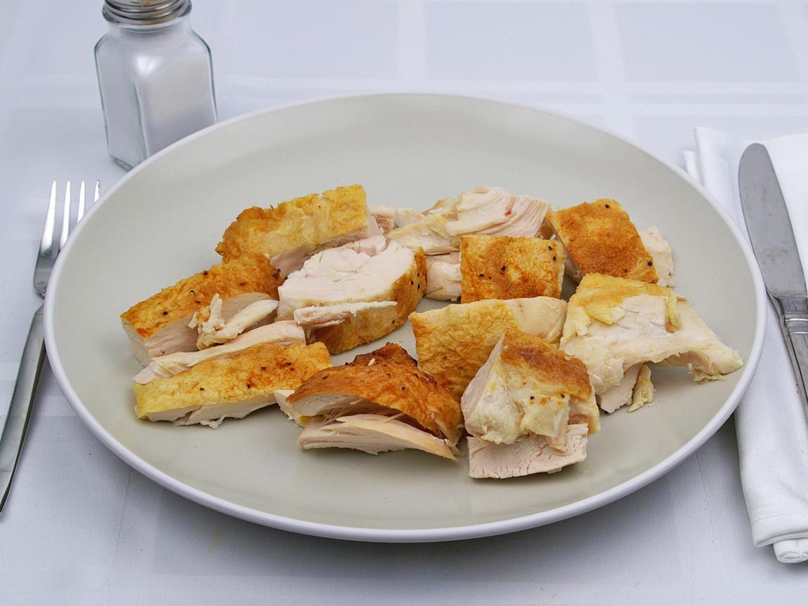 Calories in 1.83 breast of Chicken - Baked - Breast