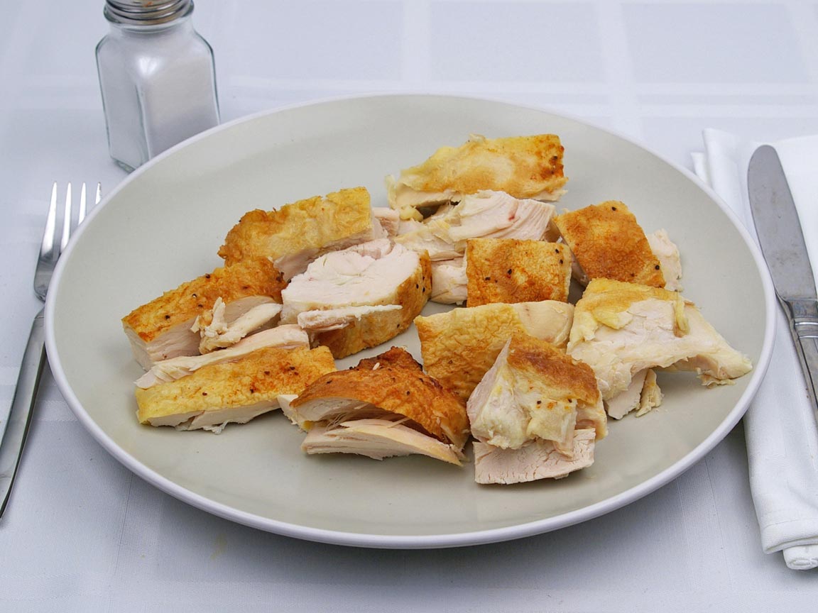 Calories in 2 breast of Chicken - Baked - Breast