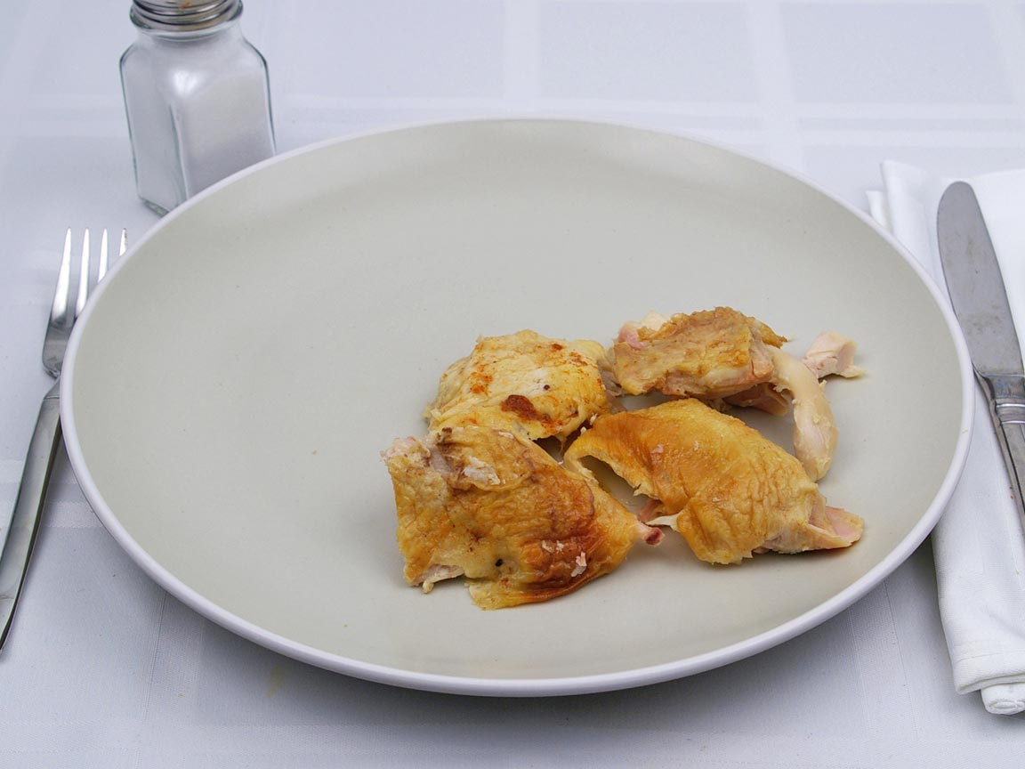 Calories in 113 grams of Chicken - Baked - Thigh