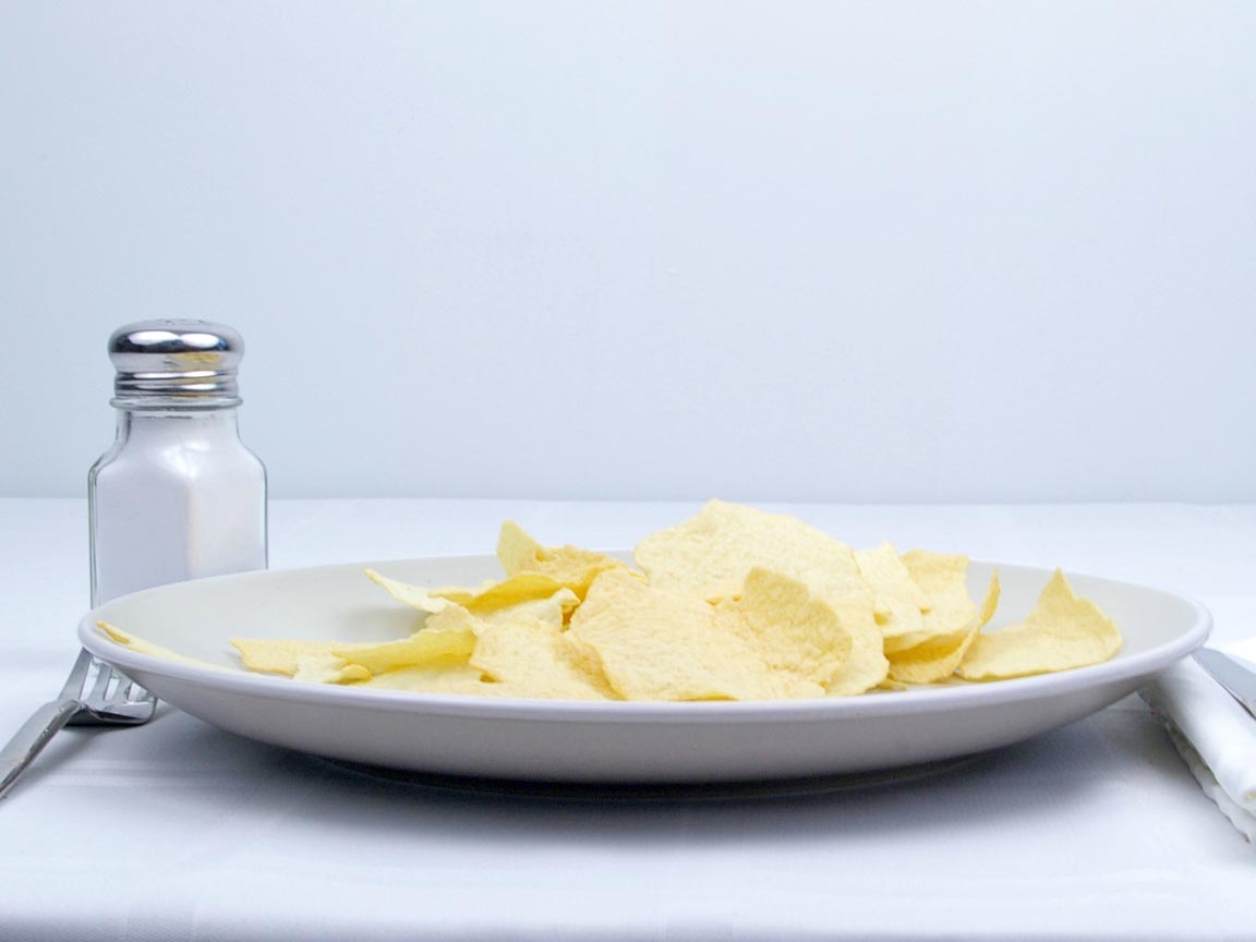 Calories in 42 grams of Potato Chips - Baked - Original