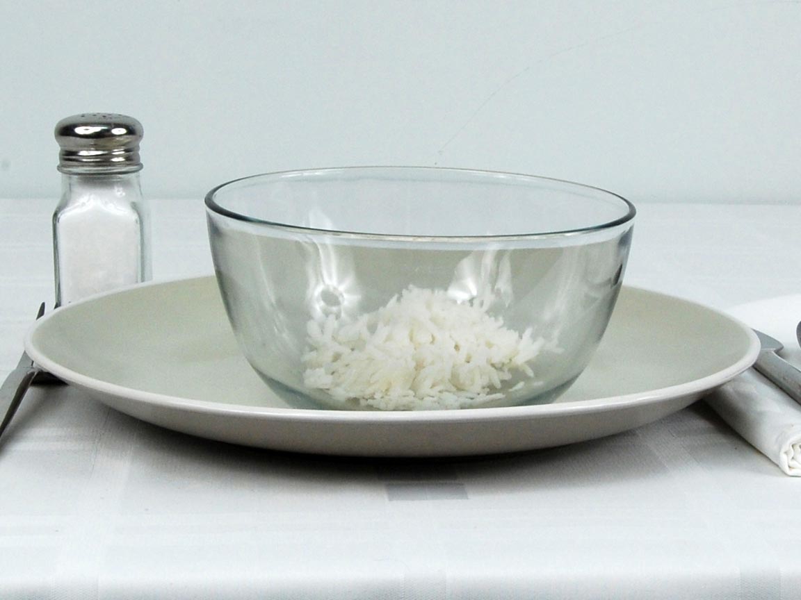 Calories in 0.25 cup(s) of Basmati Rice