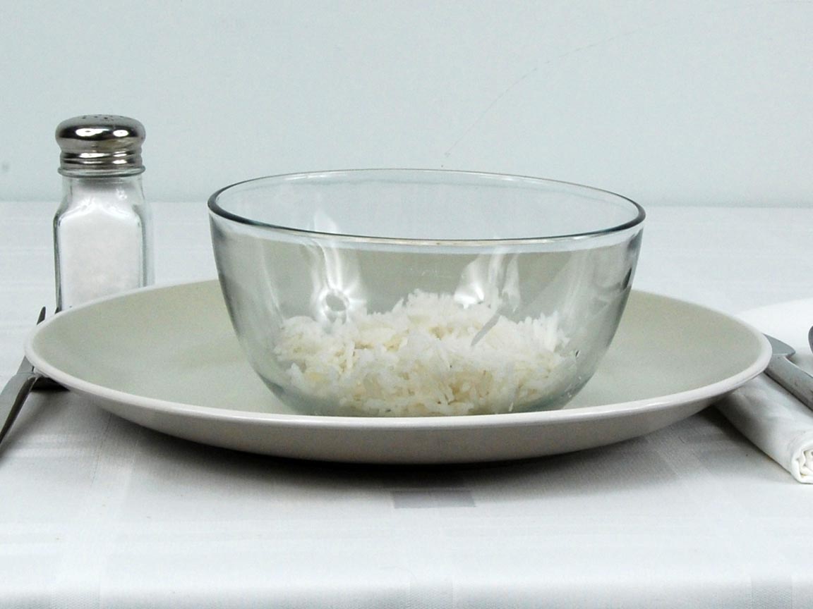 Calories in 0.5 cup(s) of Basmati Rice