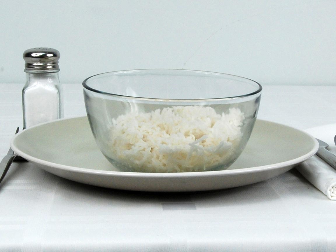 Calories in 1 cup(s) of Basmati Rice