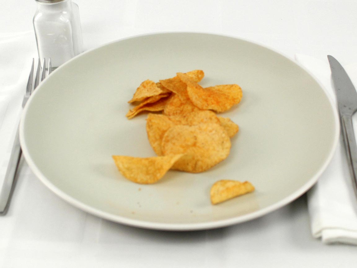Calories in 14 grams of BBQ Potato Chips