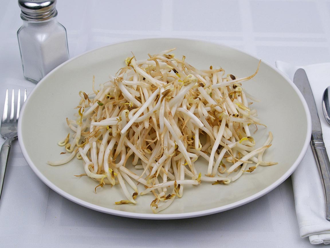 Calories in 170 grams of Soybean Sprouts