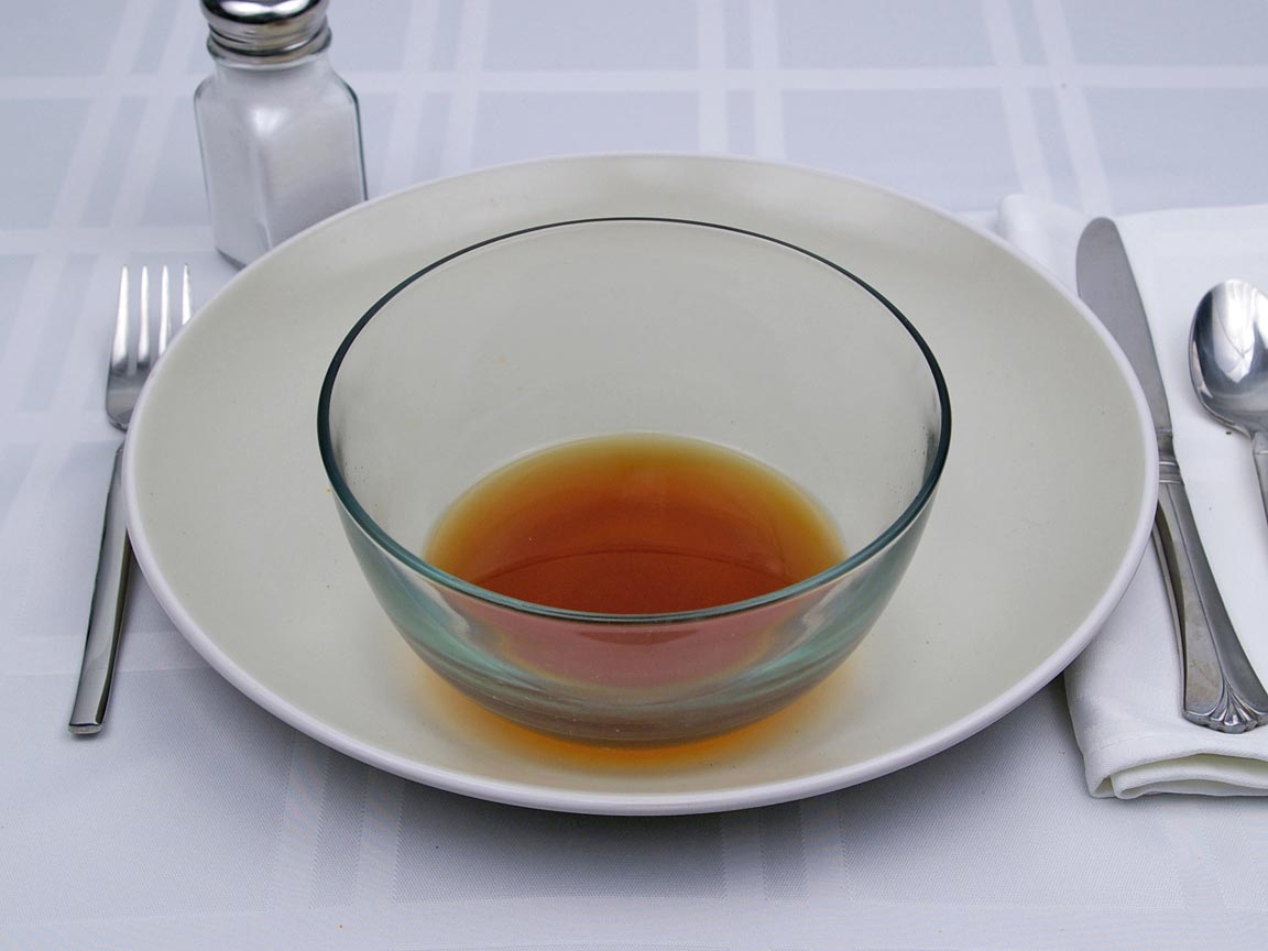 Calories in 0.5 cup(s) of Beef Consomme Soup