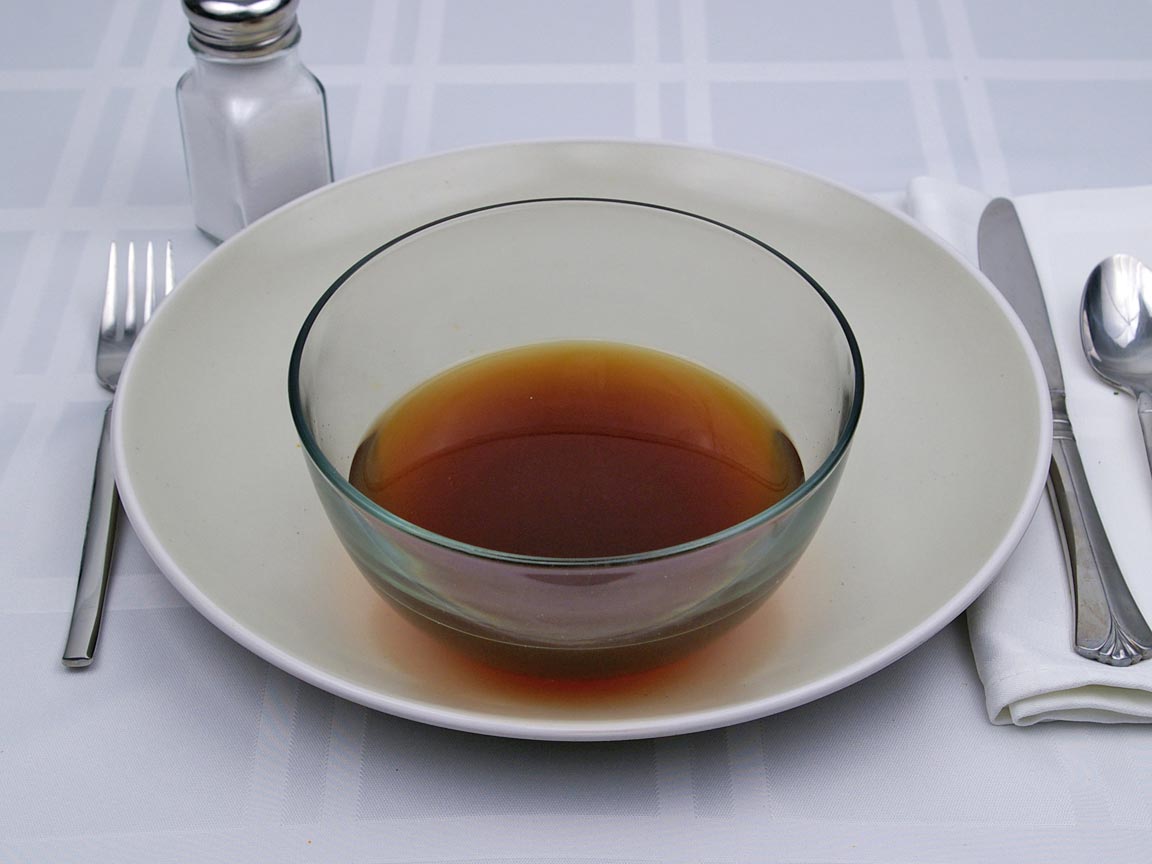 Calories in 1.25 cup(s) of Beef Consomme Soup