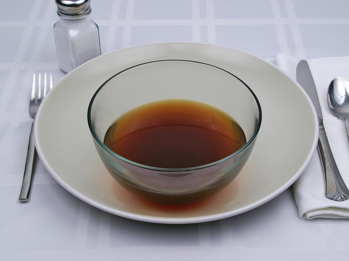 Calories in 1.5 cup(s) of Beef Consomme Soup