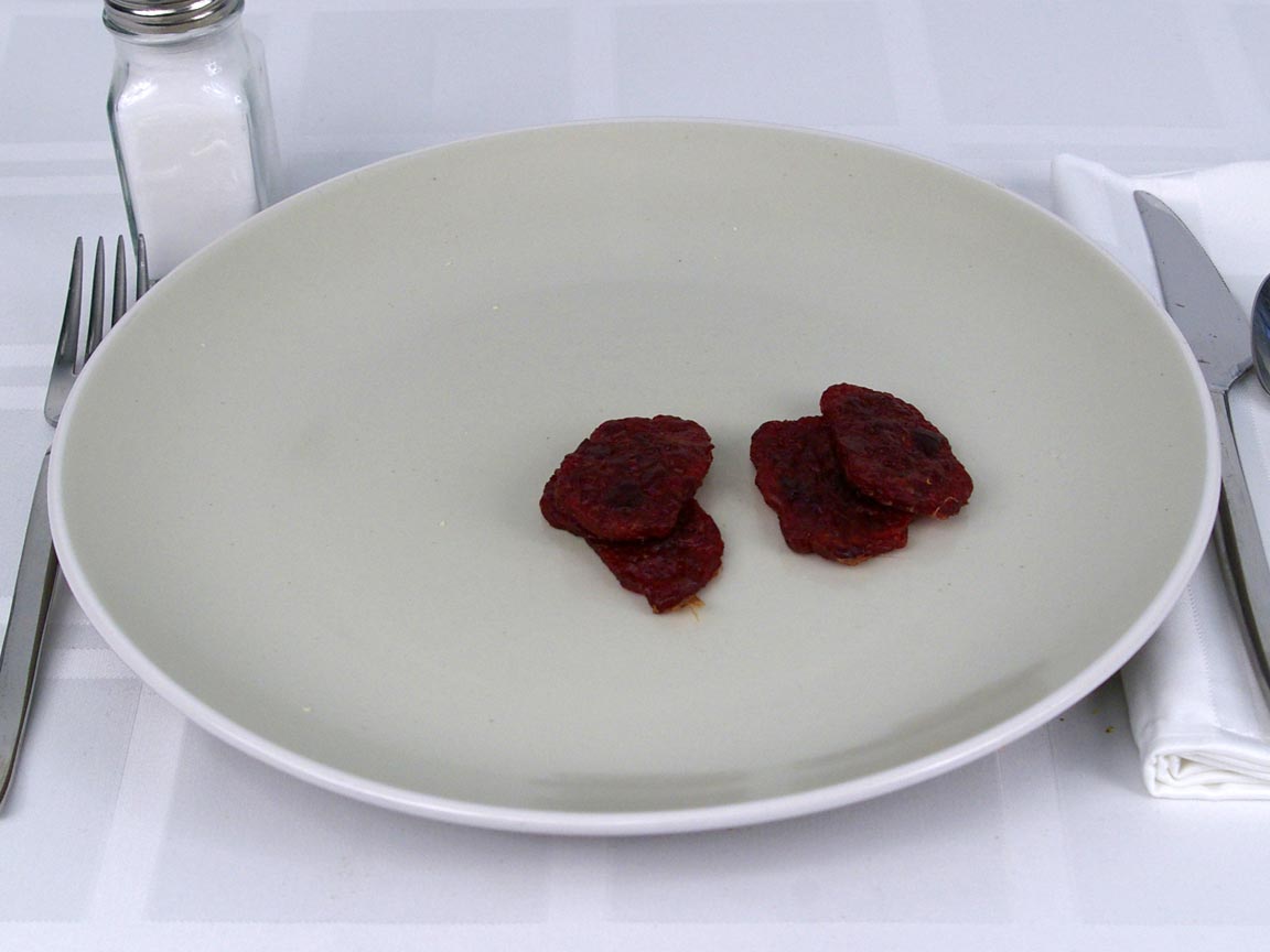 Calories in 28 grams of Matador Beef Jerky Tender Bites