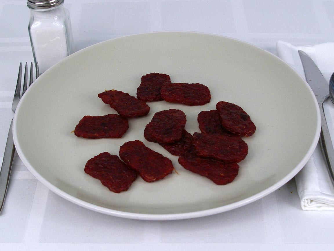 Calories in 85 grams of Matador Beef Jerky Tender Bites