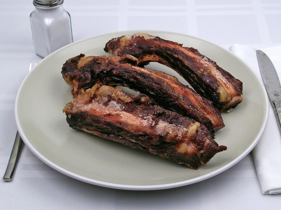 Calories In 3 Rib s Of Beef Ribs 