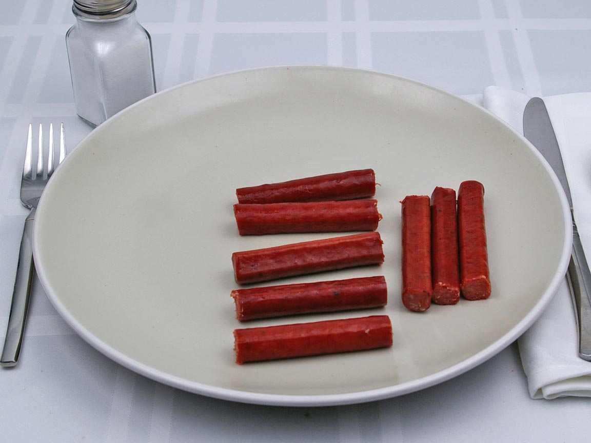Calories in 4 stick(s) of Beef Sticks