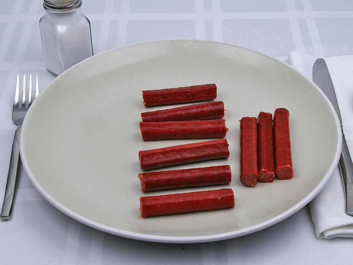 Calories in 4.5 stick(s) of Beef Sticks