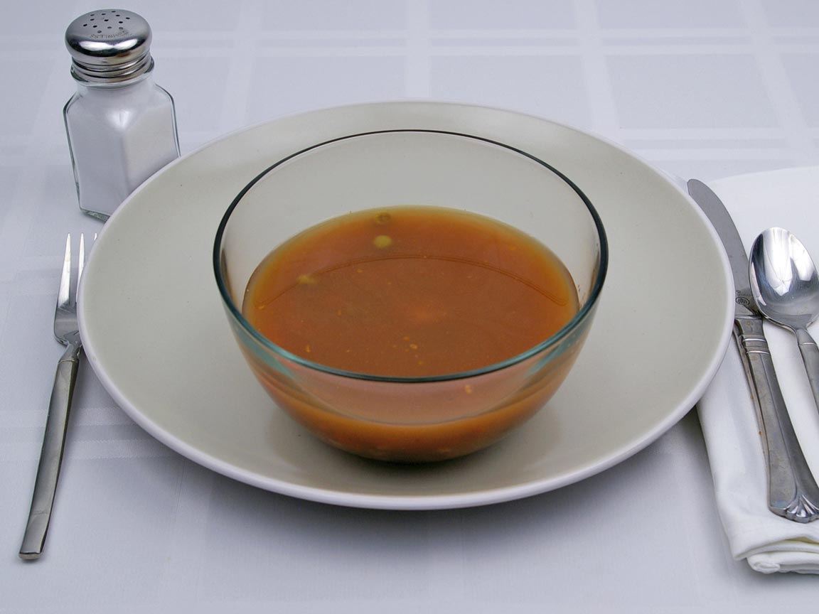 Calories in 1.5 cup of Vegetable Beef Soup