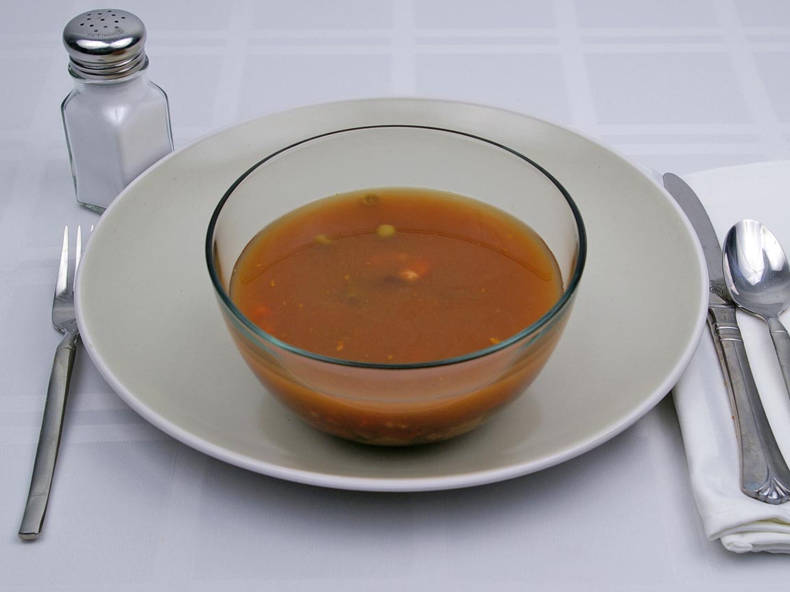 Calories in 1.75 cup of Vegetable Beef Soup