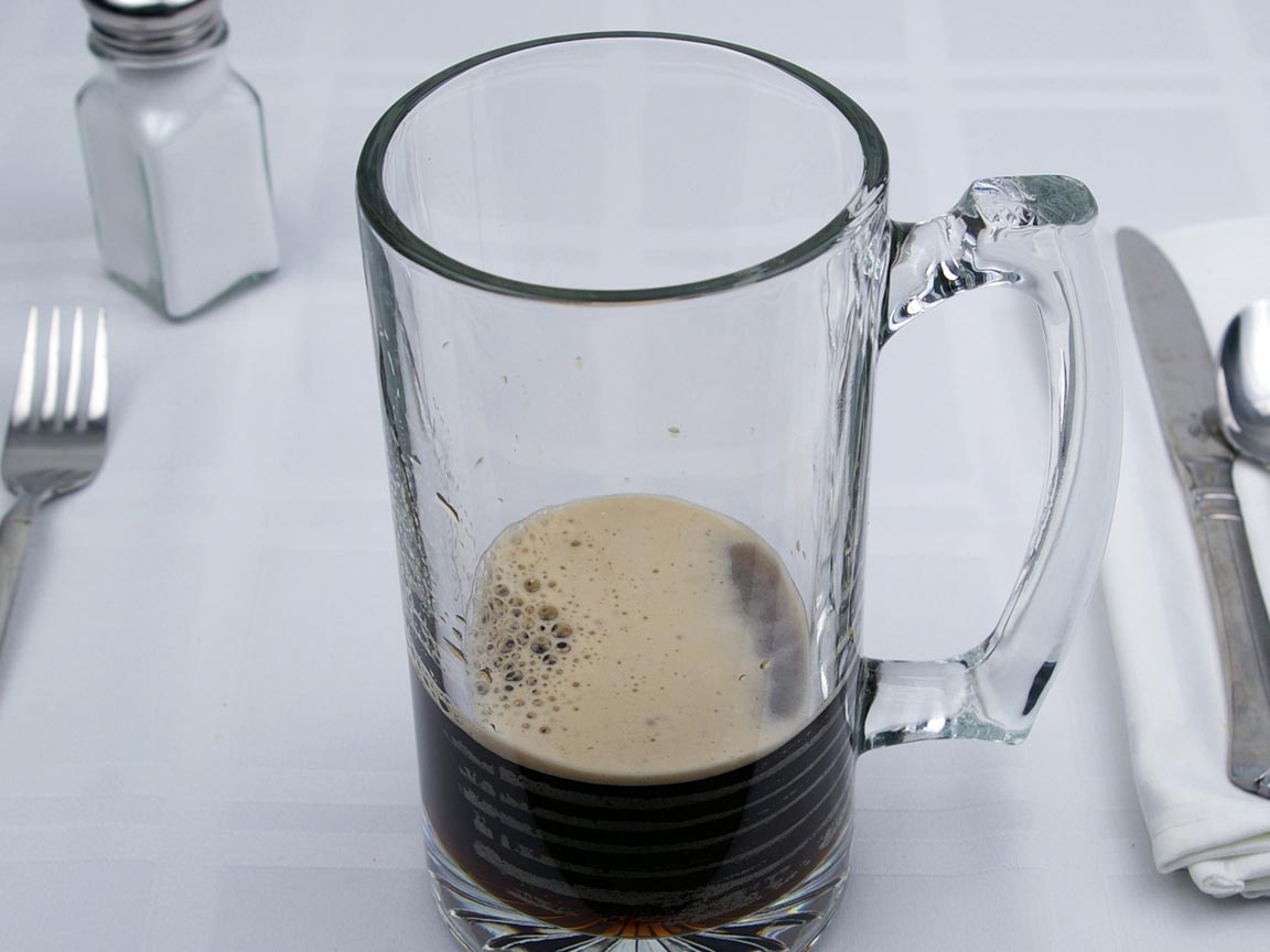 Calories in 7 fl oz(s) of Dark Beer - Guinness