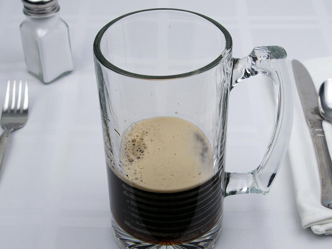 Calories in 9 fl oz(s) of Dark Beer - Guinness