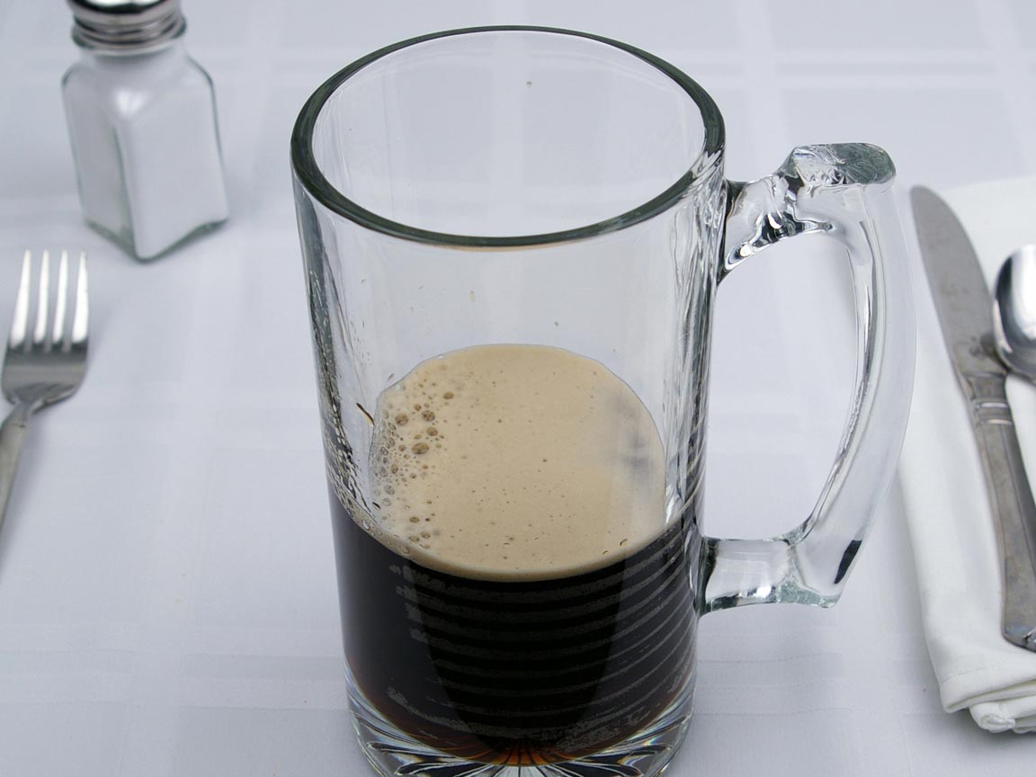 Calories in 10 fl oz(s) of Dark Beer - Guinness