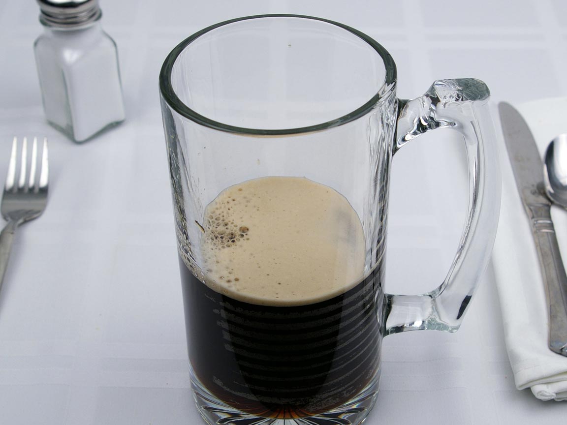 Calories in 11 fl oz(s) of Dark Beer - Guinness