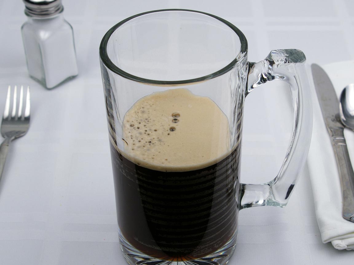Calories in 14 fl oz(s) of Dark Beer - Guinness