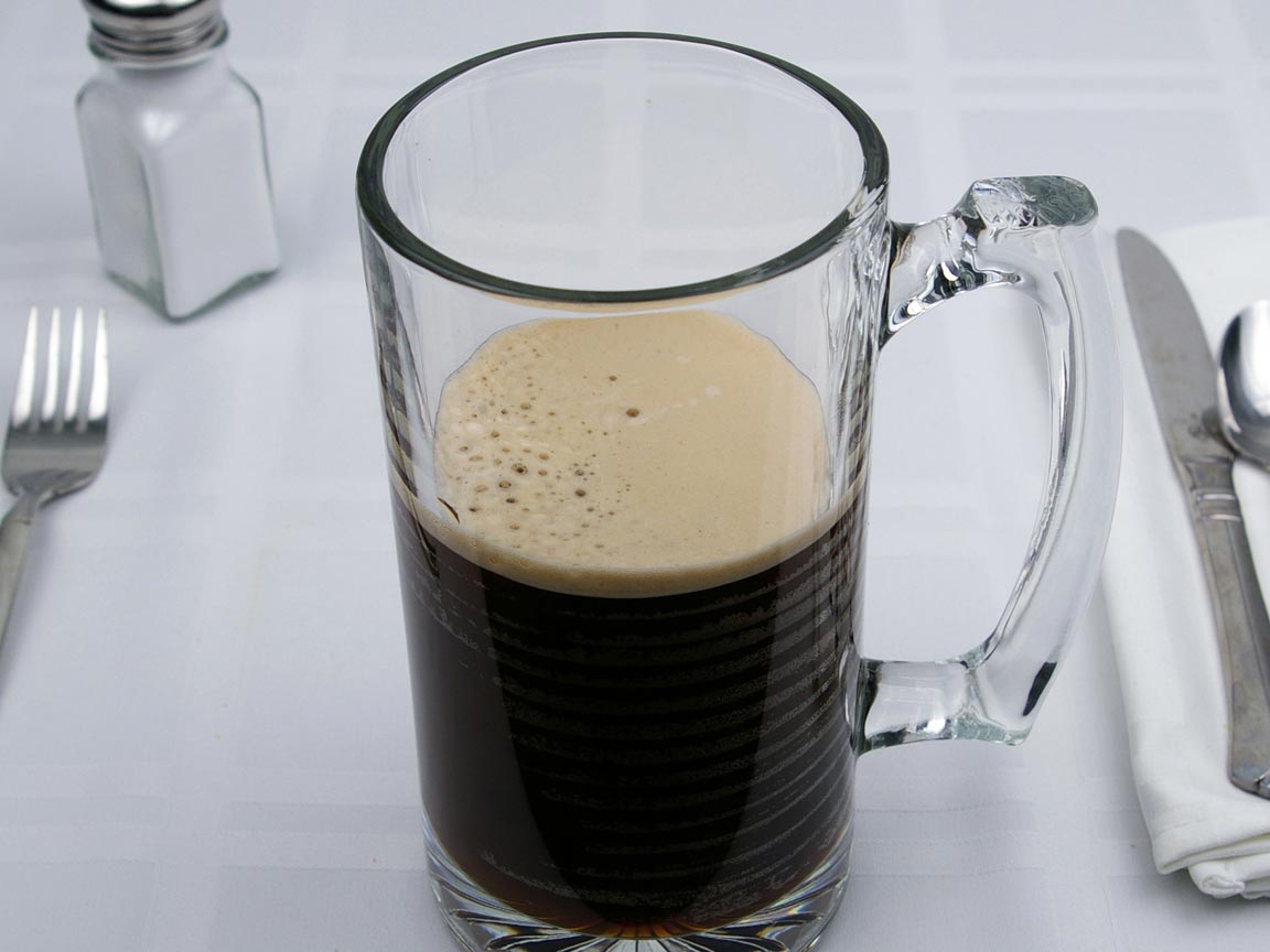 Calories in 15 fl oz(s) of Dark Beer - Guinness