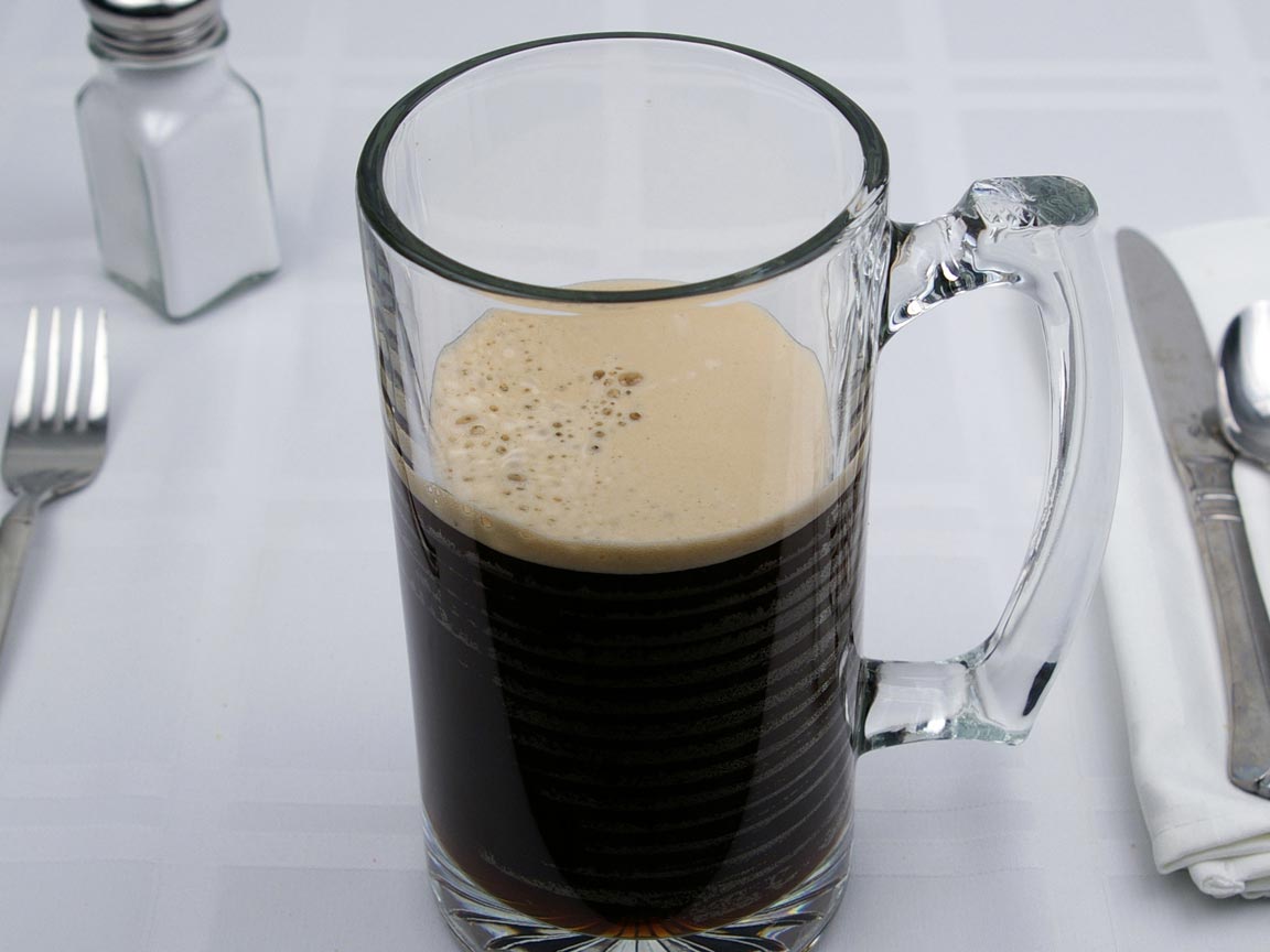Calories in 16 fl oz(s) of Dark Beer - Guinness