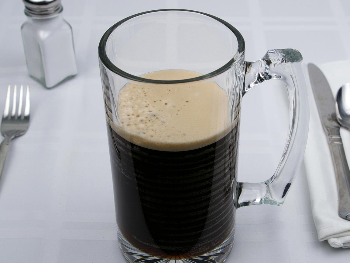 Calories in 17 fl oz(s) of Dark Beer - Guinness