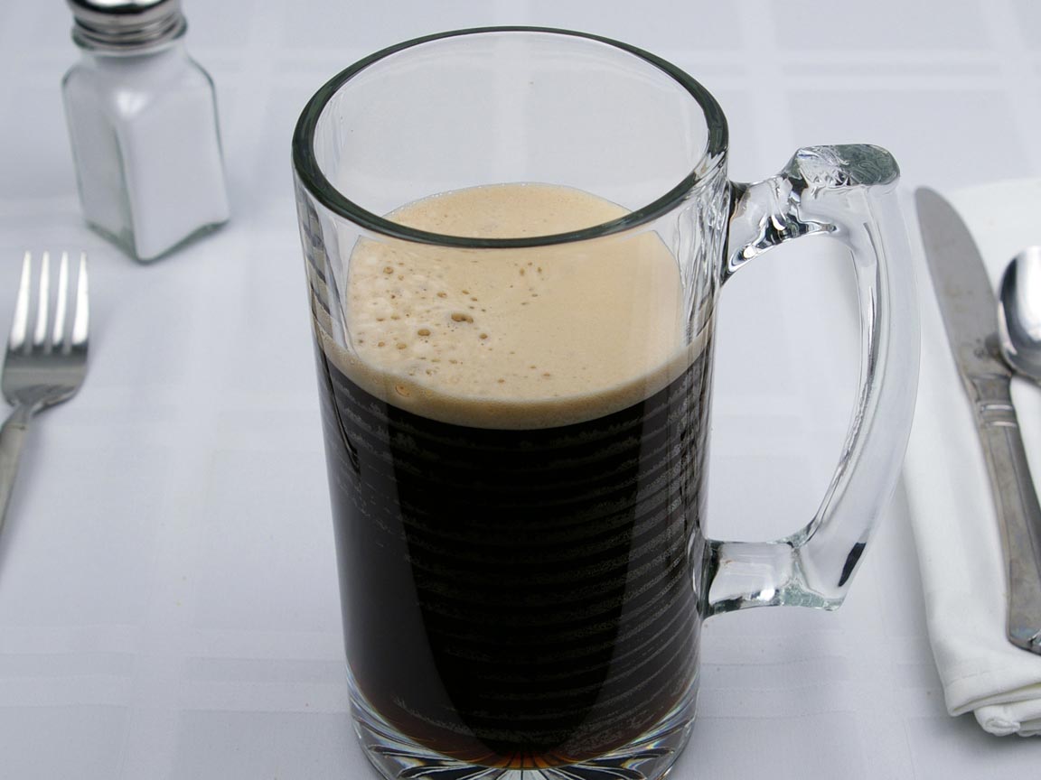 Calories in 18 fl oz(s) of Dark Beer - Guinness