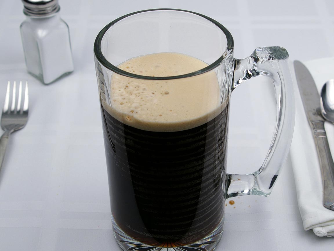 Calories in 19 fl oz(s) of Dark Beer - Guinness