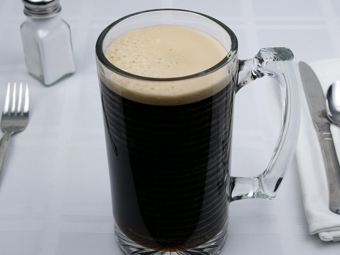 Calories in 23 fl oz(s) of Dark Beer - Guinness