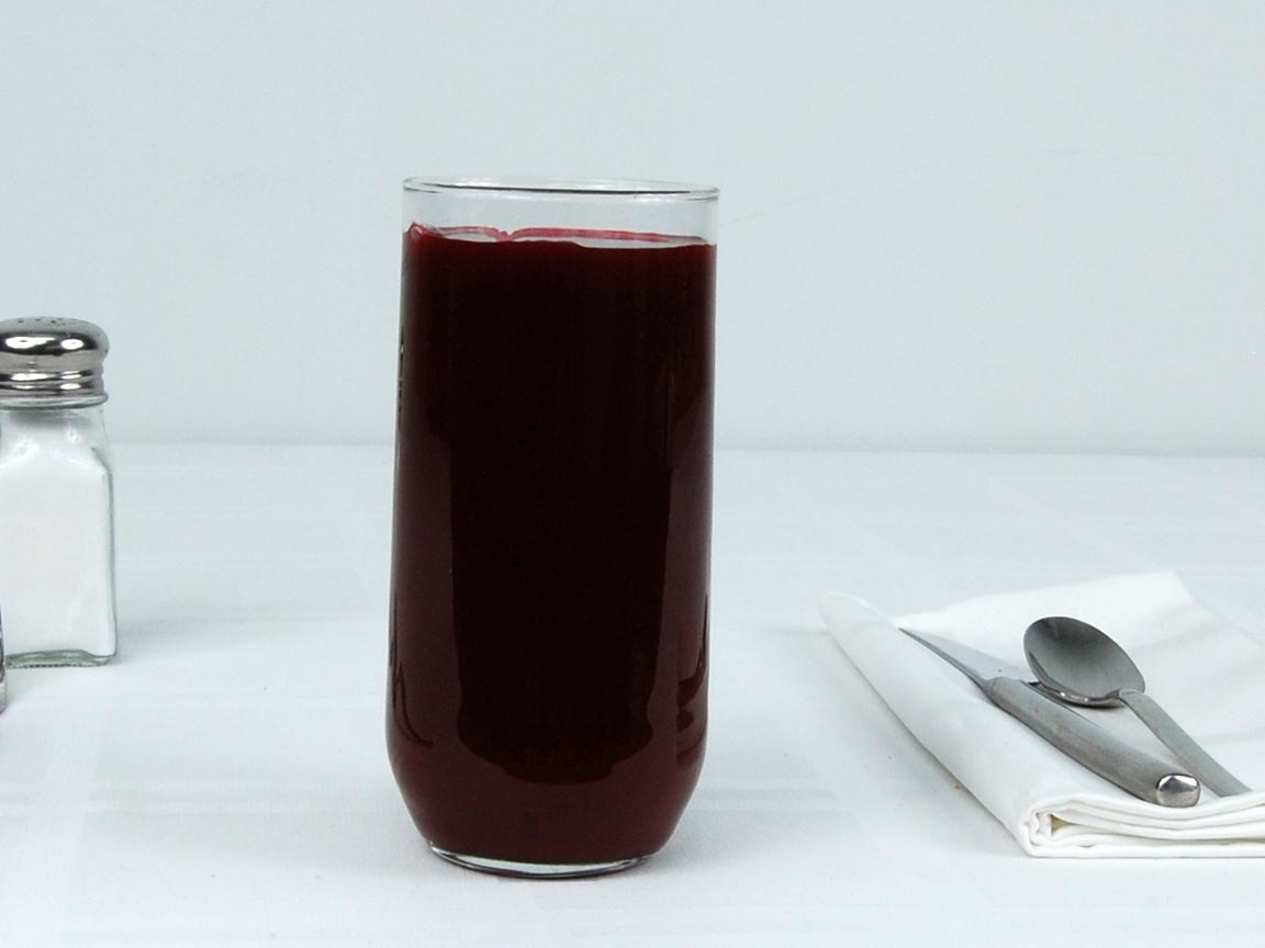 Calories in 16 fl oz(s) of Naked Bright Beets Juice Smoothie