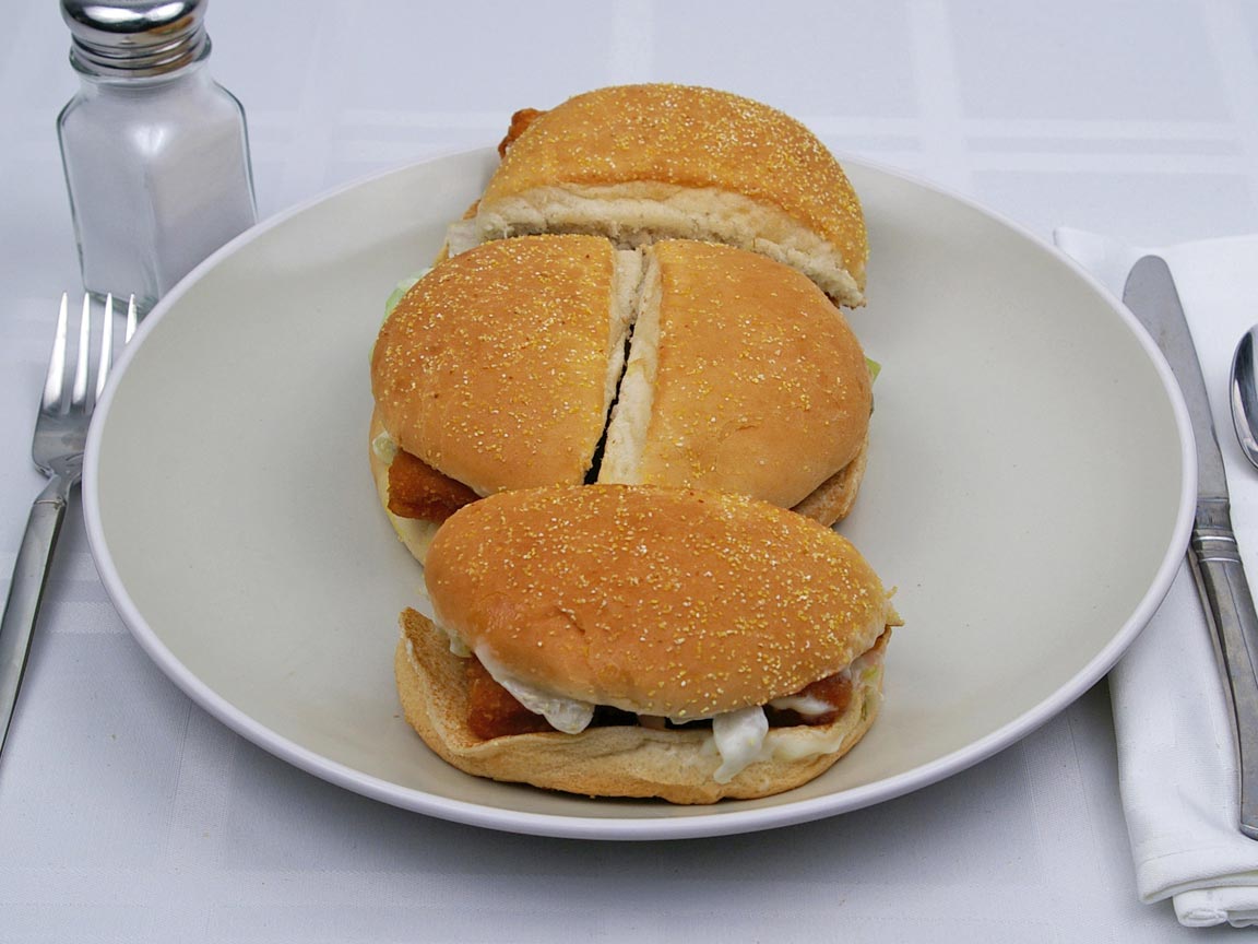 Calories in 2 sandwich(es) of Burger King - BK Big Fish