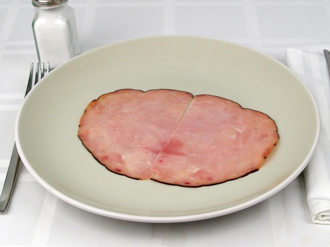 Calories in 1 slice(s) of Black Forest Ham