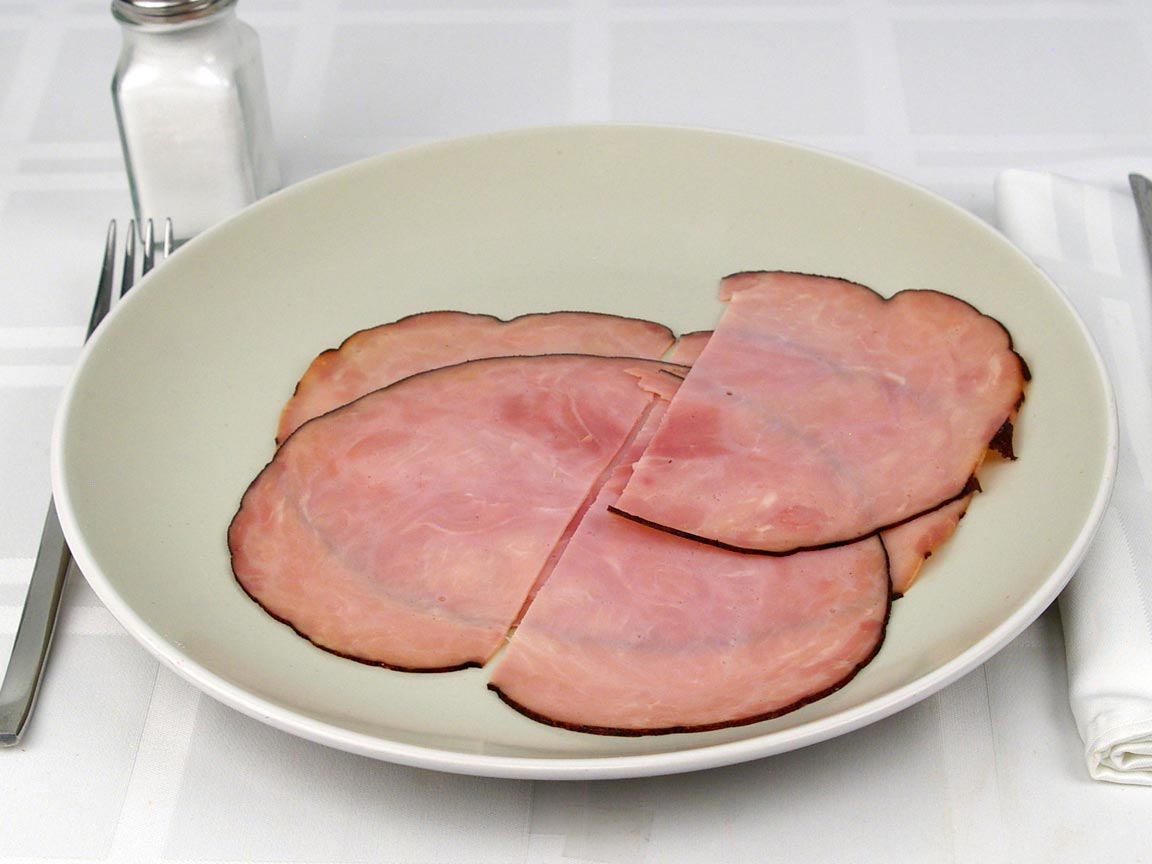 Calories in 2.5 slice(s) of Black Forest Ham