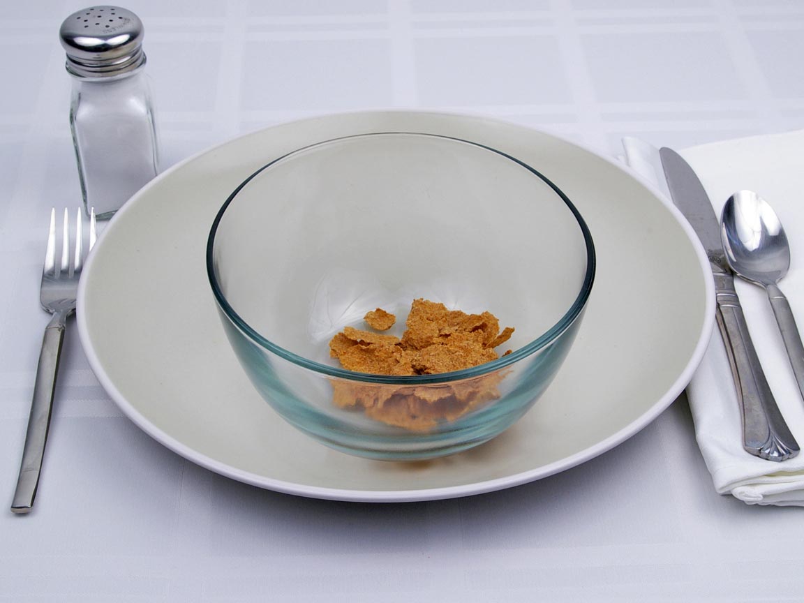 Calories in 0.25 cup(s) of Kellogg's - All Bran - Wheat Flakes Cereal