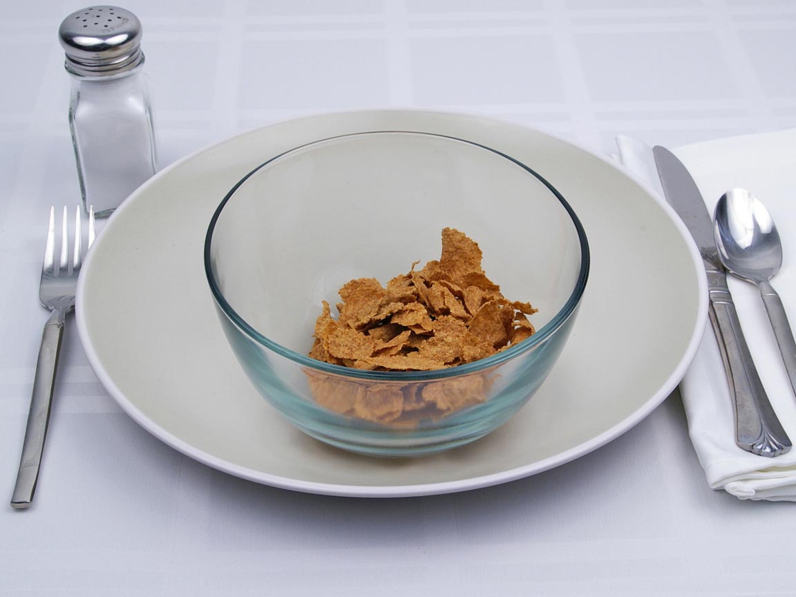 Calories in 0.75 cup(s) of Kellogg's - All Bran - Wheat Flakes Cereal