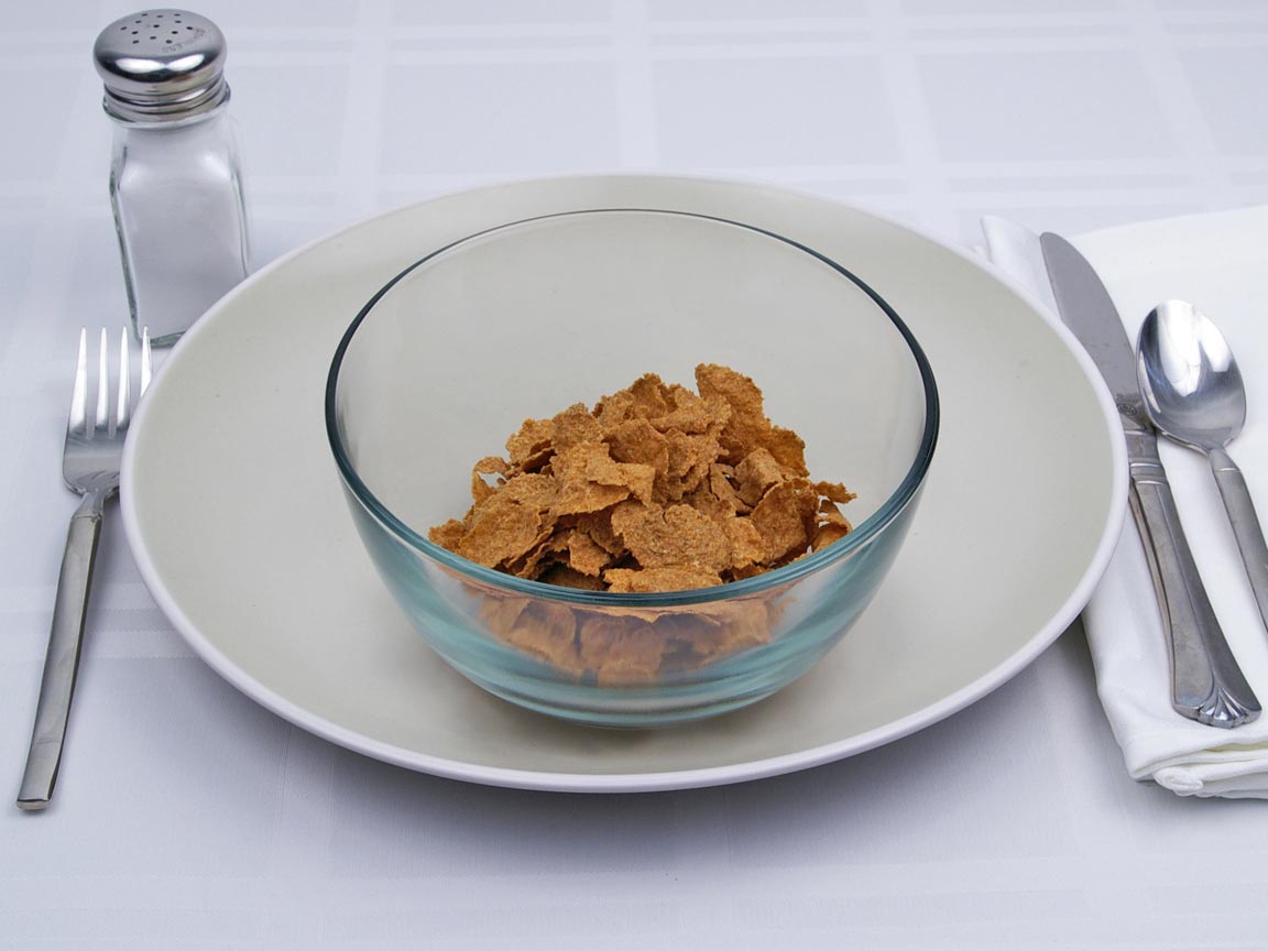 Calories in 1.25 cup(s) of Kellogg's - All Bran - Wheat Flakes Cereal