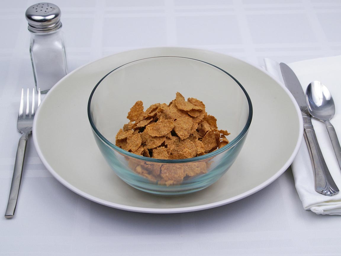Calories in 1.5 cup(s) of Kellogg's - All Bran - Wheat Flakes Cereal