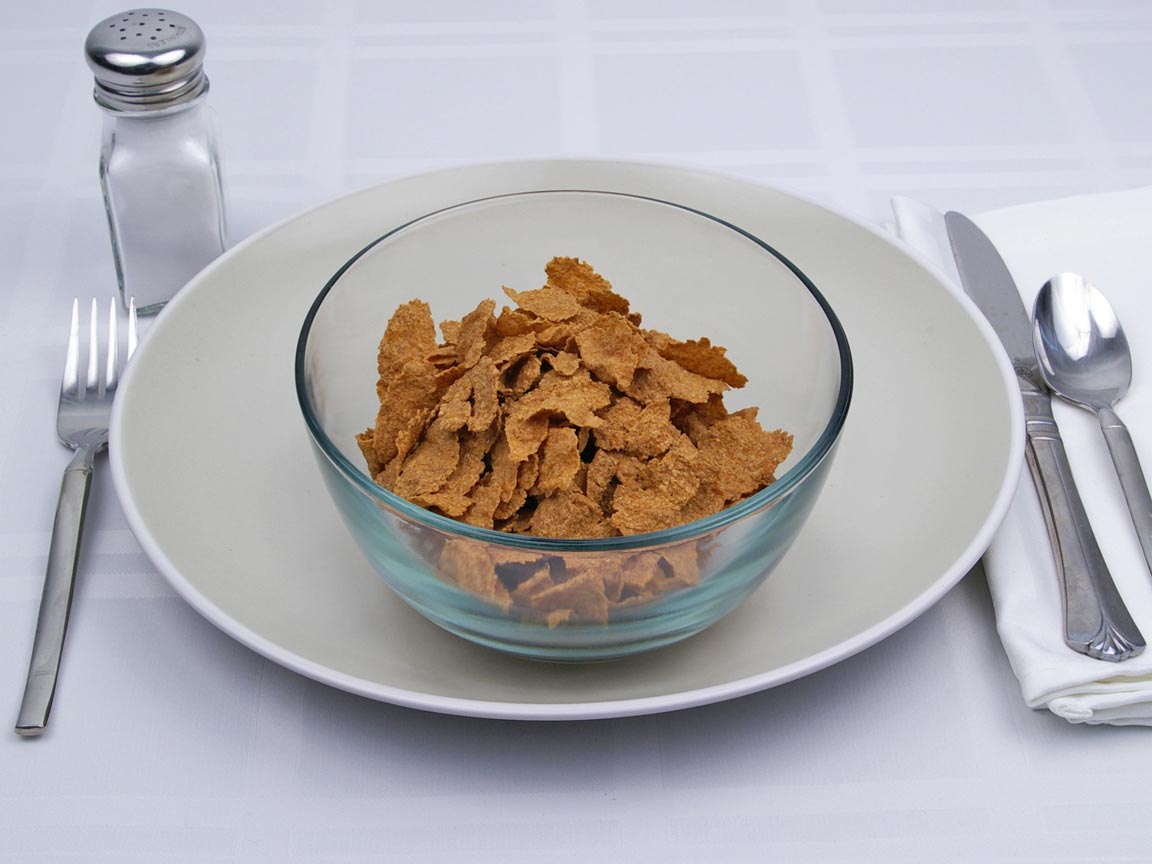 Calories in 2.25 cup(s) of Kellogg's - All Bran - Wheat Flakes Cereal