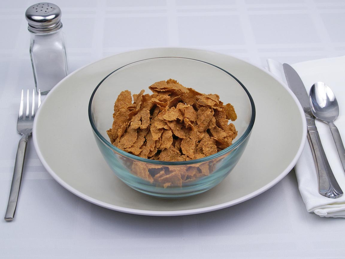 Calories in 2.5 cup(s) of Kellogg's - All Bran - Wheat Flakes Cereal
